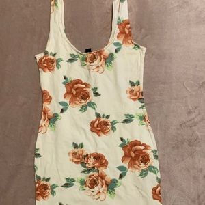 White flower dress from Forever 21